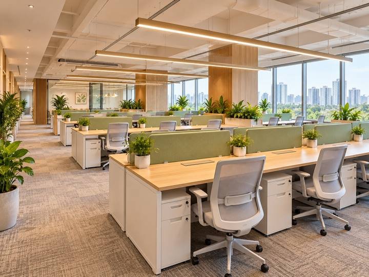 Linear workstations